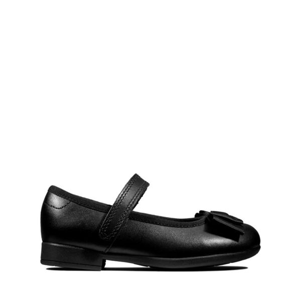 Clarks Girls Scala Tap Toddler School Shoes Black | USA-3508146